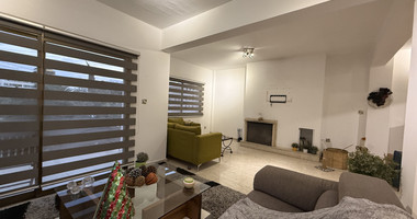 FOR SALE UPPER LEVEL THREE BEDROOM APARTMENT  WITH GARAGE, IN OMONOIA AVENUE OPPOSITE GREEN AREA