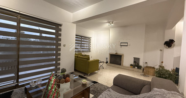FOR SALE UPPER LEVEL THREE BEDROOM APARTMENT  WITH GARAGE, IN OMONOIA AVENUE OPPOSITE GREEN AREA