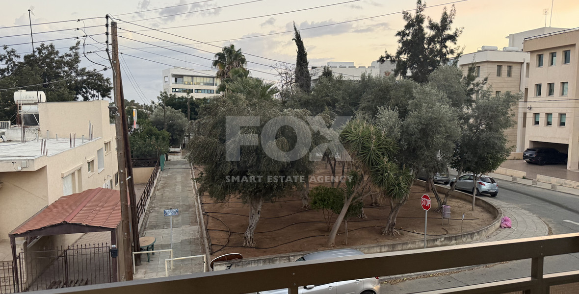 FOR SALE UPPER LEVEL THREE BEDROOM APARTMENT  WITH GARAGE, IN OMONOIA AVENUE OPPOSITE GREEN AREA