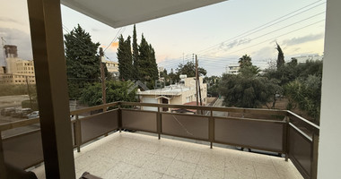 FOR SALE UPPER LEVEL THREE BEDROOM APARTMENT  WITH GARAGE, IN OMONOIA AVENUE OPPOSITE GREEN AREA