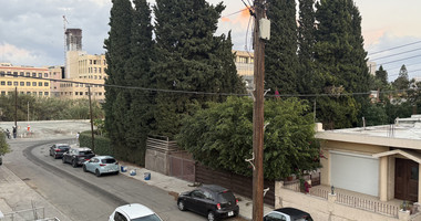 FOR SALE UPPER LEVEL THREE BEDROOM APARTMENT  WITH GARAGE, IN OMONOIA AVENUE OPPOSITE GREEN AREA