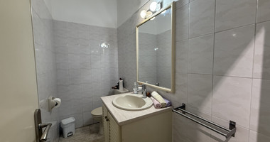 FOR SALE UPPER LEVEL THREE BEDROOM APARTMENT  WITH GARAGE, IN OMONOIA AVENUE OPPOSITE GREEN AREA