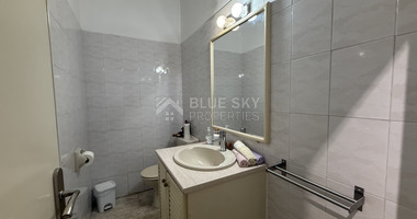 FOR SALE UPPER LEVEL THREE BEDROOM APARTMENT  WITH GARAGE, IN OMONOIA AVENUE OPPOSITE GREEN AREA