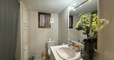 FOR SALE UPPER LEVEL THREE BEDROOM APARTMENT  WITH GARAGE, IN OMONOIA AVENUE OPPOSITE GREEN AREA