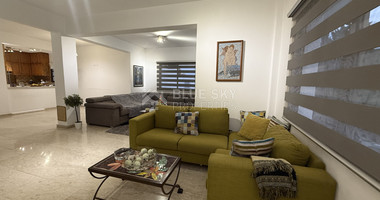 FOR SALE UPPER LEVEL THREE BEDROOM APARTMENT  WITH GARAGE, IN OMONOIA AVENUE OPPOSITE GREEN AREA