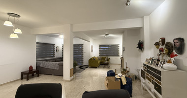 FOR SALE UPPER LEVEL THREE BEDROOM APARTMENT  WITH GARAGE, IN OMONOIA AVENUE OPPOSITE GREEN AREA