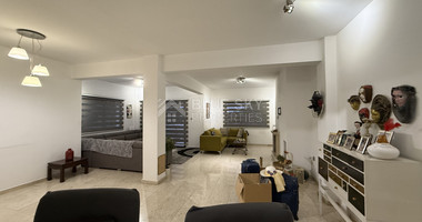 FOR SALE UPPER LEVEL THREE BEDROOM APARTMENT  WITH GARAGE, IN OMONOIA AVENUE OPPOSITE GREEN AREA