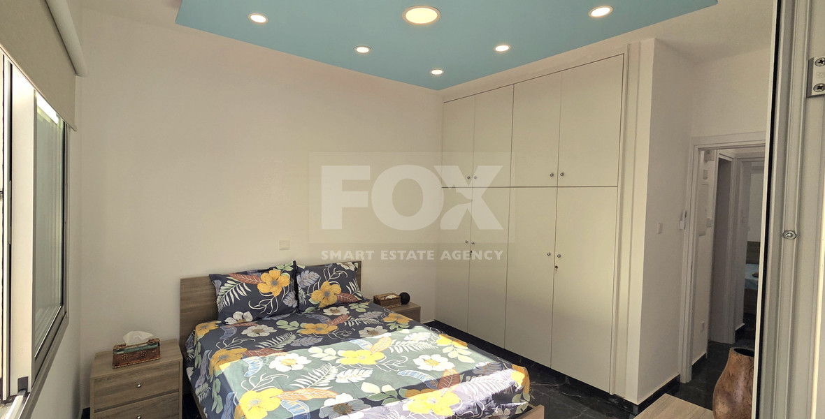 Elegant and Sunny Sea View Two Bedroom Luxury Apartment for Rent in Neapoli Limassol