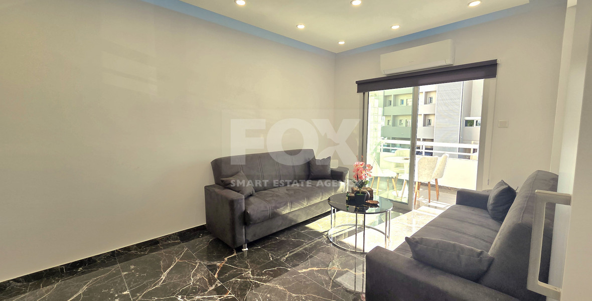 Elegant and Sunny Sea View Two Bedroom Luxury Apartment for Rent in Neapoli Limassol