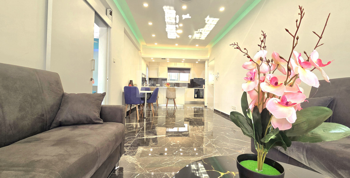 Elegant and Sunny Sea View Two Bedroom Luxury Apartment for Rent in Neapoli Limassol