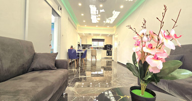 Elegant and Sunny Sea View Two Bedroom Luxury Apartment for Rent in Neapoli Limassol