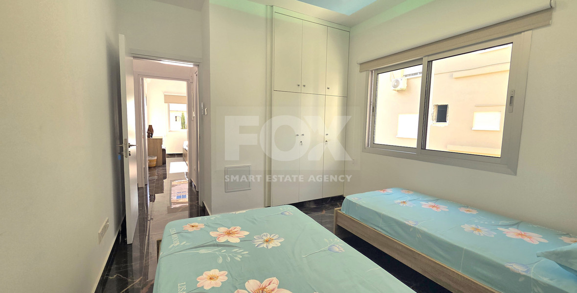 Elegant and Sunny Sea View Two Bedroom Luxury Apartment for Rent in Neapoli Limassol