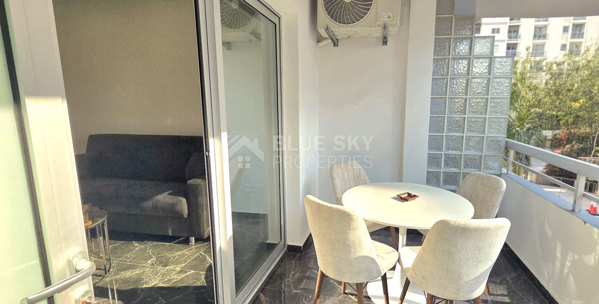 Elegant and Sunny Sea View Two Bedroom Luxury Apartment for Rent in Neapoli Limassol