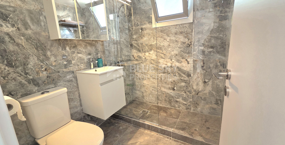 Elegant and Sunny Sea View Two Bedroom Luxury Apartment for Rent in Neapoli Limassol