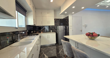 Elegant and Sunny Sea View Two Bedroom Luxury Apartment for Rent in Neapoli Limassol