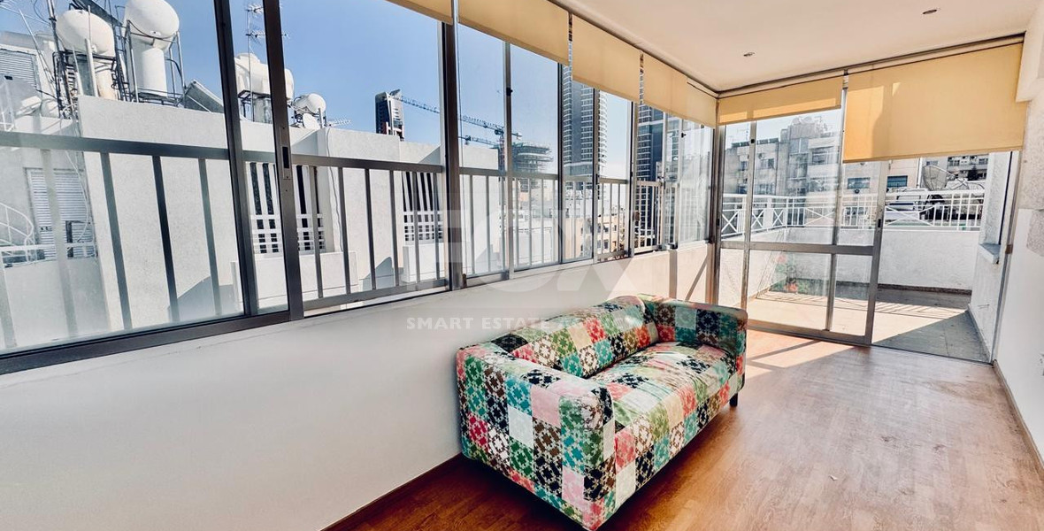 For Rent: Fully Renovated & Furnished Three-Bedroom Penthouse in Neapoli, Limassol