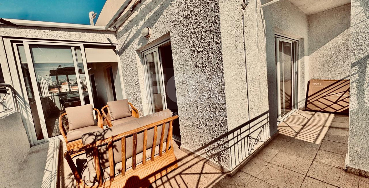 For Rent: Fully Renovated & Furnished Three-Bedroom Penthouse in Neapoli, Limassol