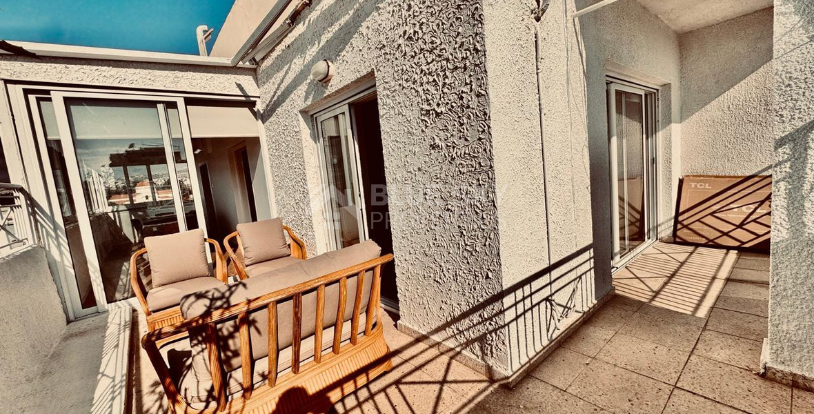 For Rent: Fully Renovated & Furnished Three-Bedroom Penthouse in Neapoli, Limassol