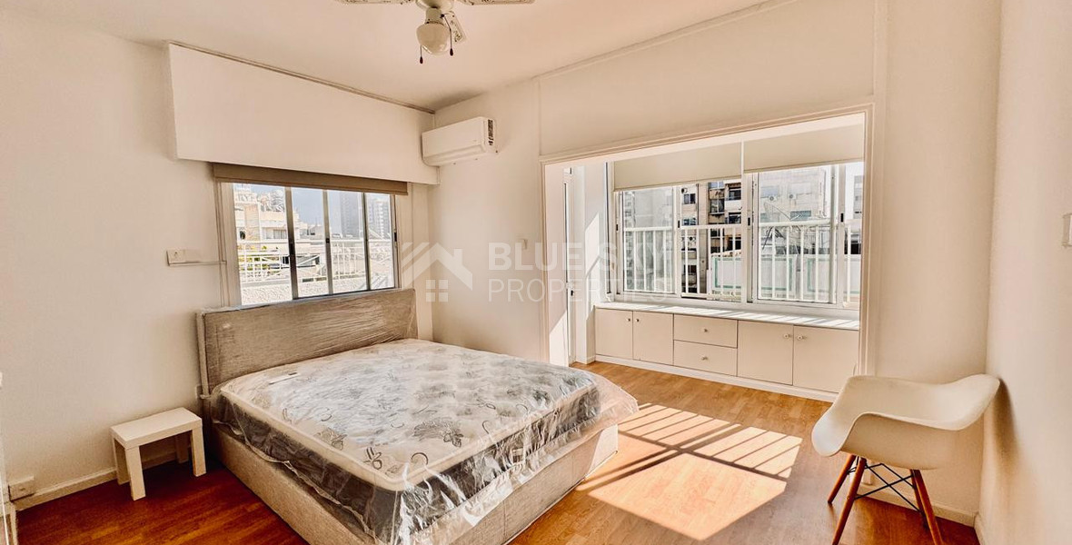 For Rent: Fully Renovated & Furnished Three-Bedroom Penthouse in Neapoli, Limassol