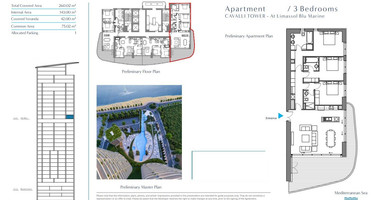 Elegant Seafront Living in Limassol – Spacious Three-Bedroom Residence for sale close to Limassol Marina