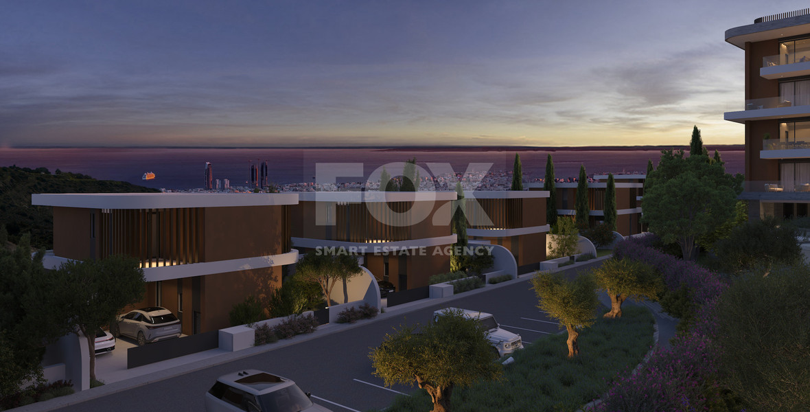 Luxurious 3-Bedroom Villa with Breathtaking Views in a Prime Location in Germasogeia, Limassol