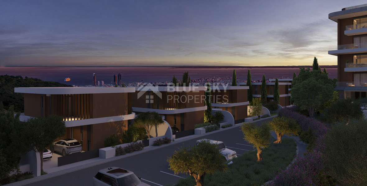 Luxurious 3-Bedroom Villas with Unmatched Views in Germasogeia, Limassol