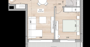 Contemporary 1-Bedroom Apartment for Sale in Kapsalos, Limassol