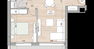 Stylish 1-Bedroom Apartment for Sale in Kapsalos, Limassol