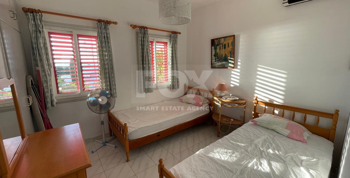 For Rent Fully Furnished Sea-View Townhouse in Chlorakas, Paphos