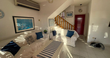 For Rent Fully Furnished Sea-View Townhouse in Chlorakas, Paphos