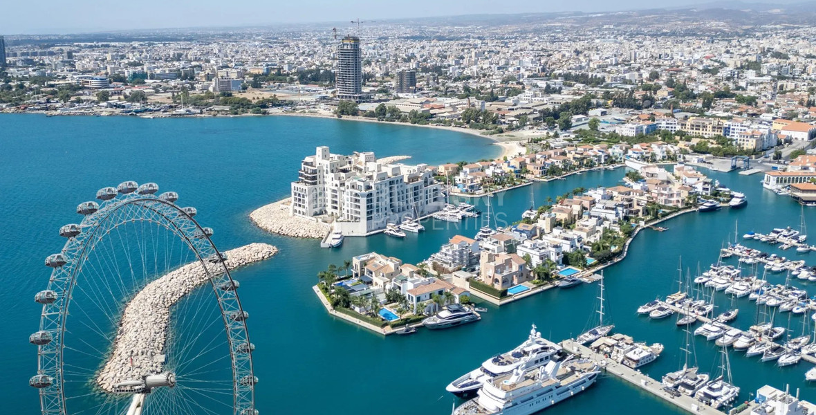 Elegant Seafront Living in Limassol – Spacious Two-Bedroom Residence for sale close to Limassol Marina