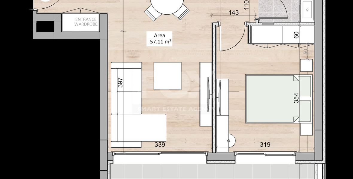 Charming 1-Bedroom Apartment on the Top Floor for Sale  in Kapsalos, Limassol