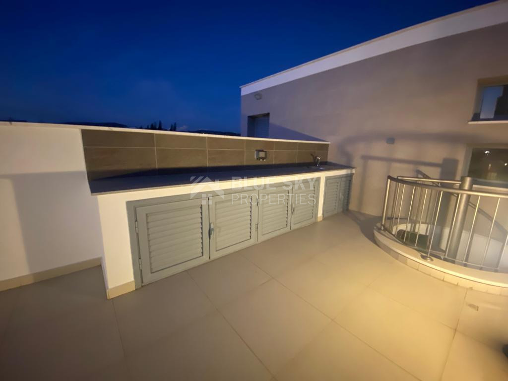 Three Bedroom Penthouse with Roof Garden in Mouttagiaka Area