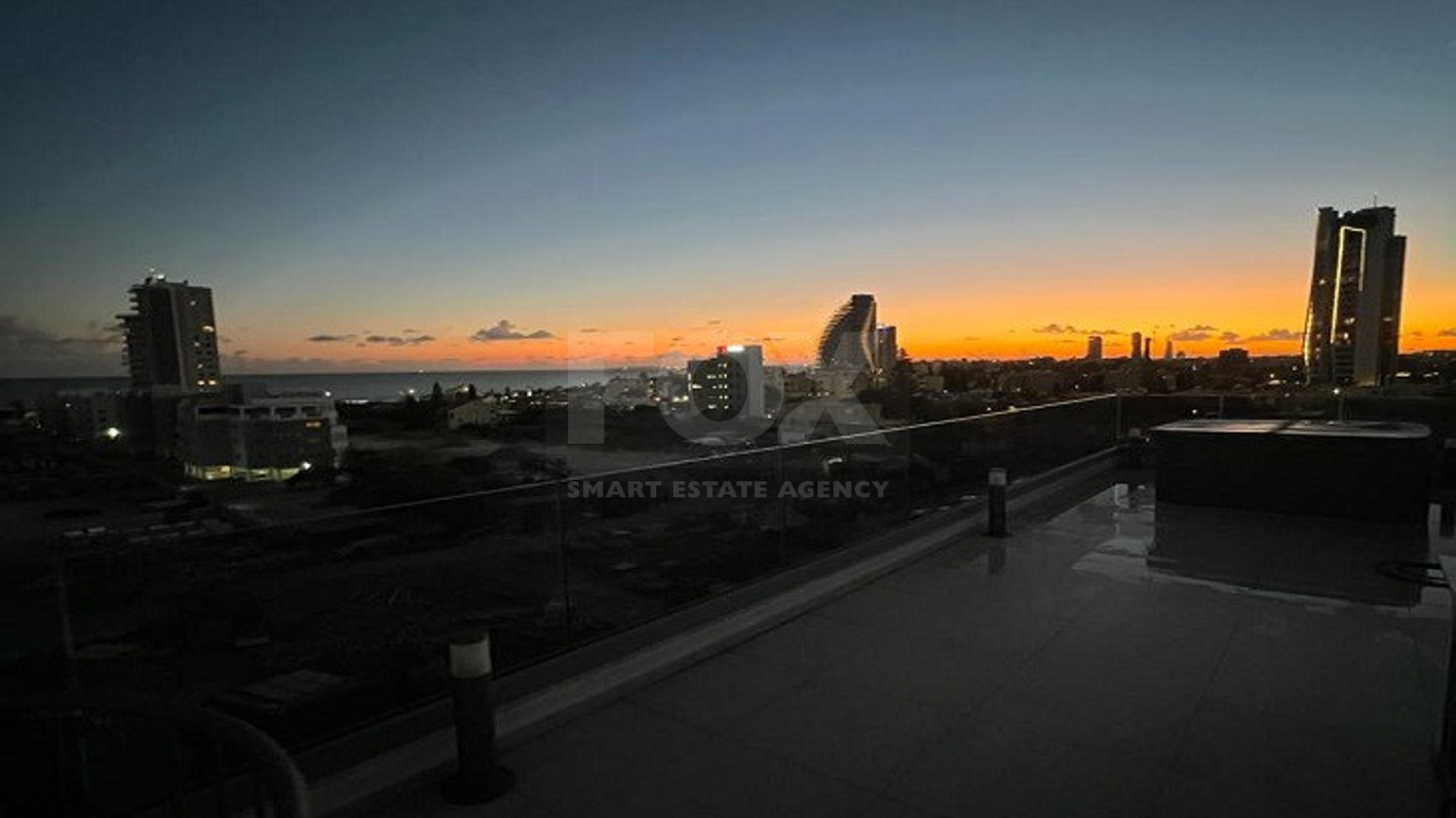 For Rent Two Bedroom Penthouse with Roof Garden in Mouttagiaka Area