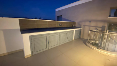 For Rent Two Bedroom Penthouse with Roof Garden in Mouttagiaka Area