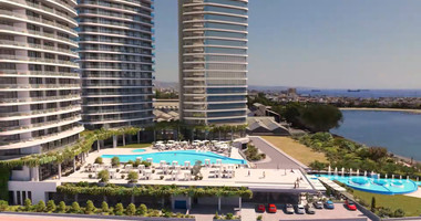Elegant Seafront Living in Limassol – Spacious Three-Bedroom Residence for sale close to Limassol Marina