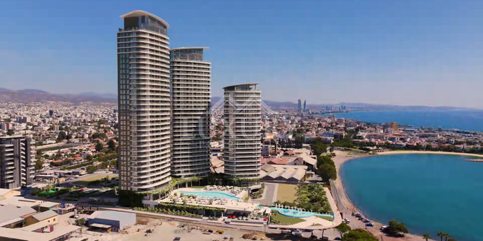 Luxury Beachfront Three Bedroom Apartment for Sale in Limassol Marina– Seafront Living