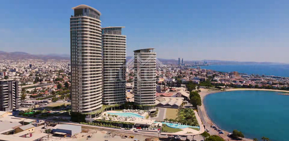 Luxury Beachfront Three Bedroom Apartment for Sale in Limassol Marina– Seafront Living