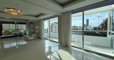 FOR RENT SIX BEDROOM PENTHOUSE OPPOSITE THE SEA IN GATED COMPLEX WITH SWIMMING POOL AND TENNIS COURT.