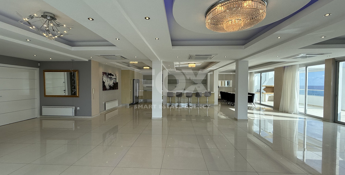 FOR RENT SIX BEDROOM PENTHOUSE OPPOSITE THE SEA IN GATED COMPLEX WITH SWIMMING POOL AND TENNIS COURT.