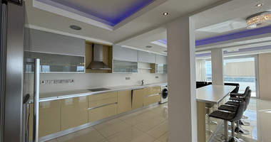 FOR RENT SIX BEDROOM PENTHOUSE OPPOSITE THE SEA IN GATED COMPLEX WITH SWIMMING POOL AND TENNIS COURT.