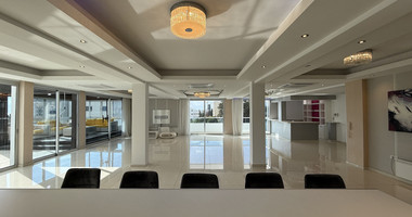 FOR RENT SIX BEDROOM PENTHOUSE OPPOSITE THE SEA IN GATED COMPLEX WITH SWIMMING POOL AND TENNIS COURT.