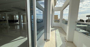 FOR RENT SIX BEDROOM PENTHOUSE OPPOSITE THE SEA IN GATED COMPLEX WITH SWIMMING POOL AND TENNIS COURT.