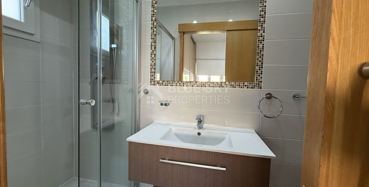 FOR RENT FURNISHED FIVE BEDROOM VILLA IN AGIOS TYCHONAS WITH ALL EN SUITE BEDROOMS , LARGE GARDEN, SWIMMING POOL