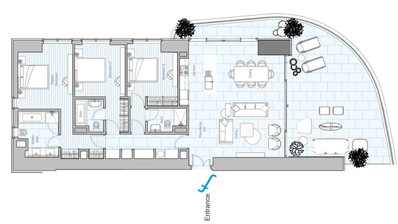 Elegant Seafront Living in Limassol – Spacious Three-Bedroom Residence for sale close to Limassol Marina