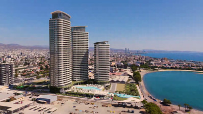 Elegant Seafront Living in Limassol – Spacious Three-Bedroom Residence for sale close to Limassol Marina