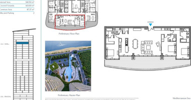 Elegant Seafront Living in Limassol – Spacious Three-Bedroom Residence for sale close to Limassol Marina