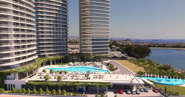 Elegant Seafront Living in Limassol – Spacious Three-Bedroom Residence for sale close to Limassol Marina