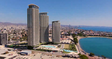Elegant Seafront Living in Limassol – Spacious Three-Bedroom Residence for sale close to Limassol Marina