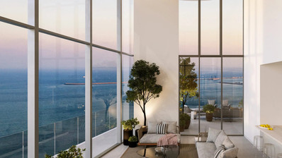 Elegant Seafront Living in Limassol – Spacious Three-Bedroom Residence for sale close to Limassol Marina